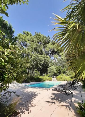 Location de vacances en maison (avec piscine) 10 personnes à HOSSEGOR (40)