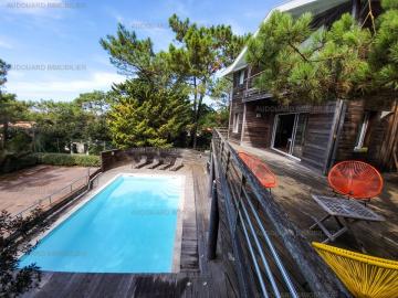 Location de vacances en maison (avec piscine) 10 personnes à HOSSEGOR (40)